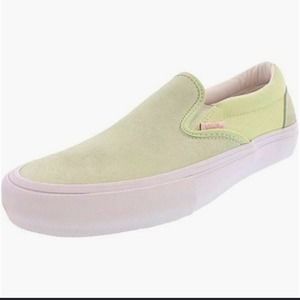 Vans Slip On Pro Green Sneakers Size 13